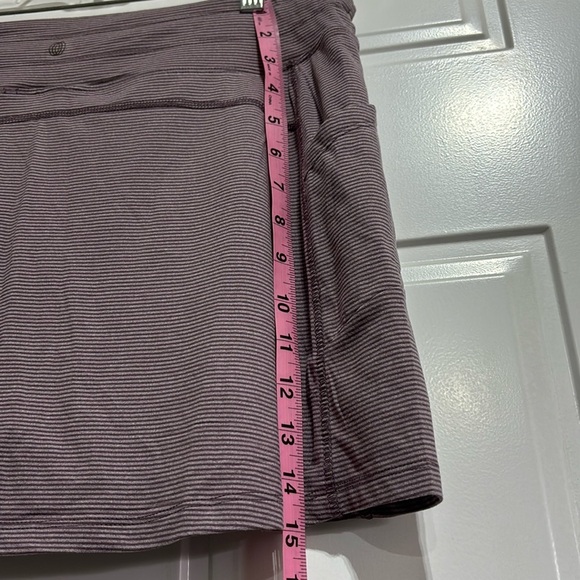 Balance Collection Skort, boxer lined,hip pockets, drawstring tie waist,lavendar - Picture 6 of 8